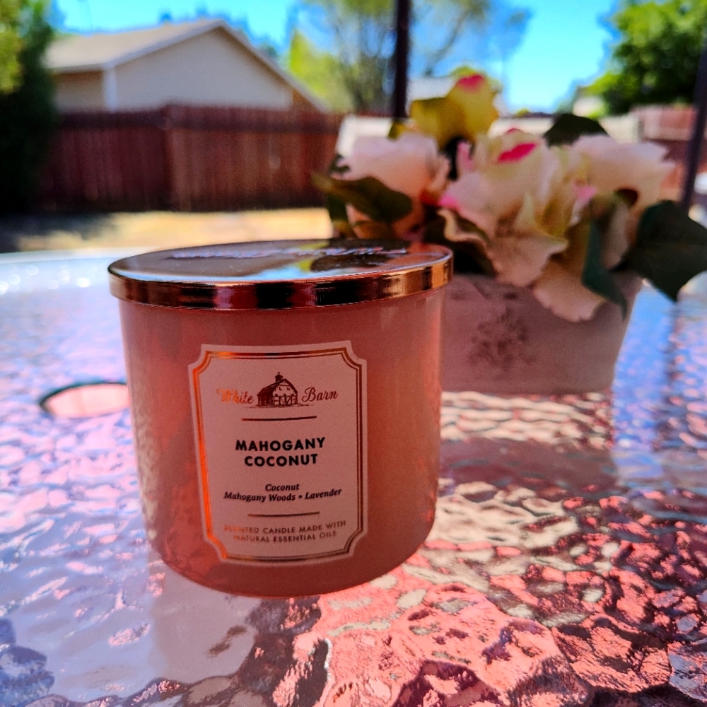 Scented candles